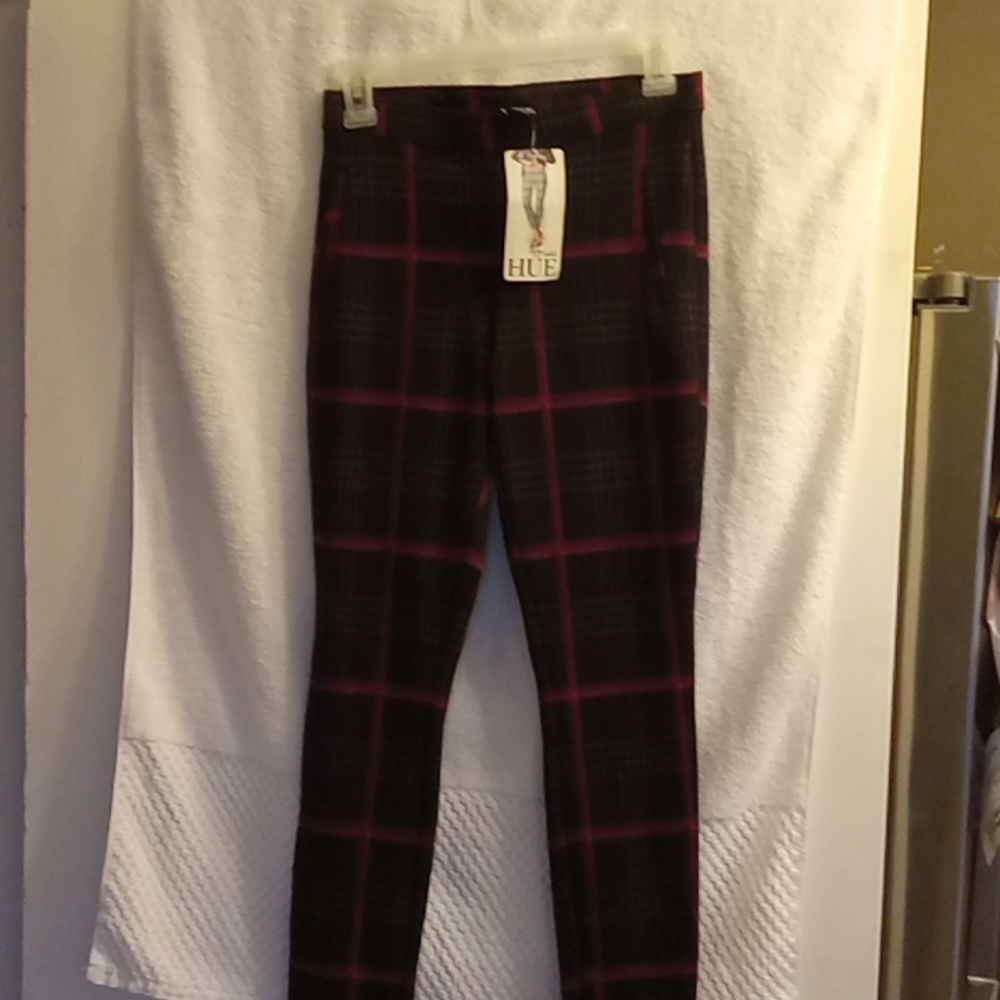 Hue winter Glen Plaid Mloafer skimmer leggings
